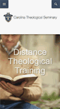 Mobile Screenshot of carolinatheologicalseminary.org